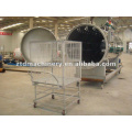 1000*1000 hot water horizontal one pot autoclave